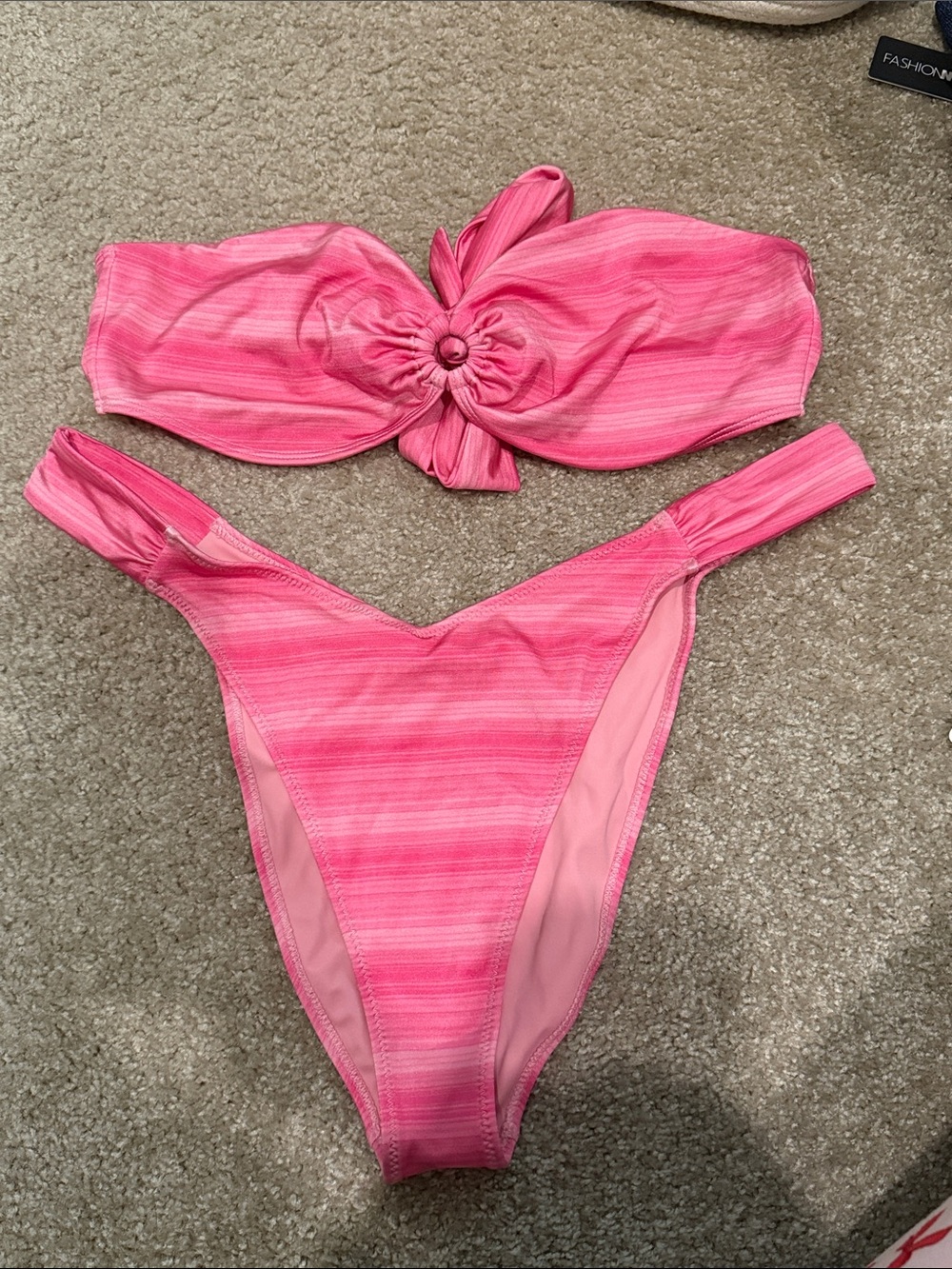 Pacsun Bandeau Bikini Set